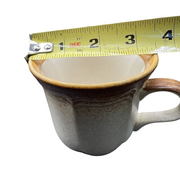 Mikasa Whole Wheat E8000 8.5" Oven To Table Dinnerware 4 Bowls Cups Plates Japan - Picture 14 of 16